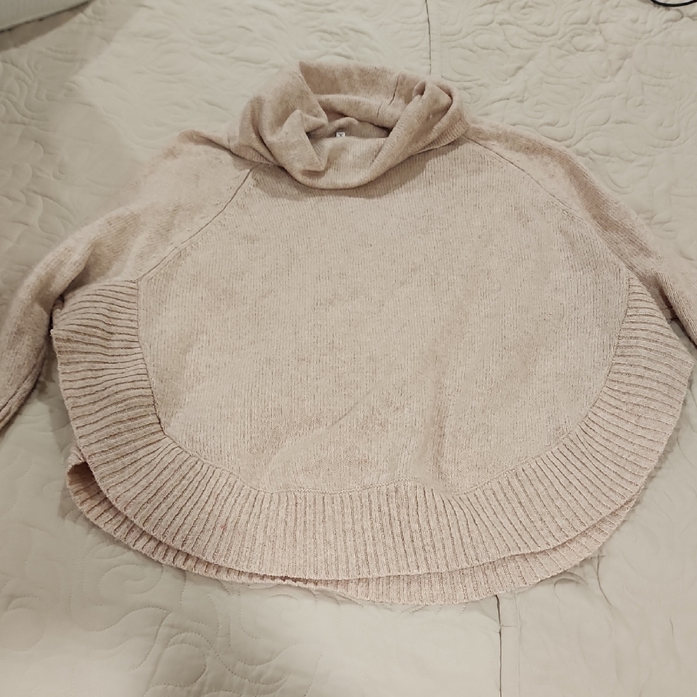 Leo & Nicole Soft Pink Cowl Neck Sweater